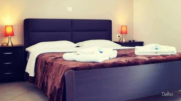 Aparthotel Delfini Akhladherí Zewnętrze zdjęcie